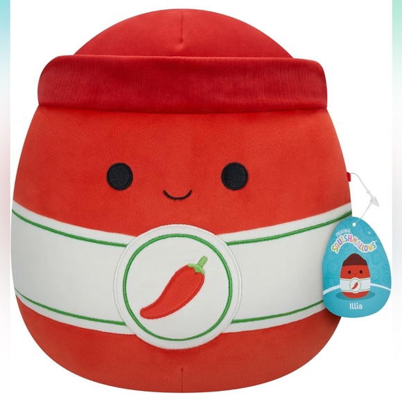 Squishmallows Original 16” Illia Red Sriracha Large Ultrasoft Jazwares Plush - Picture 1 of 6